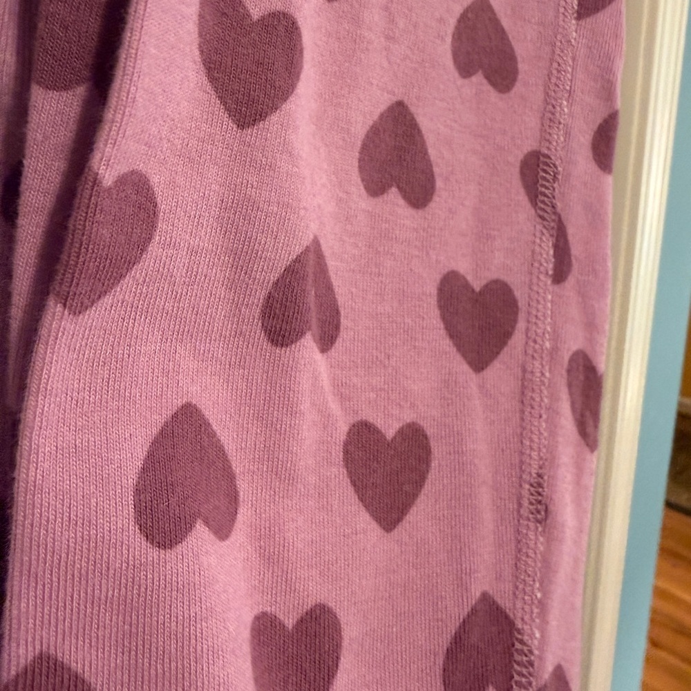 Hanna Andersson Purple Heart Women's Pajama Set - Picture 3 of 3